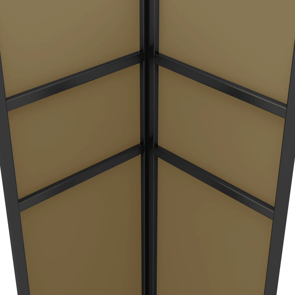 vidaXL Κιόσκι με Διπλή Οροφή Taupe 3 x 3 x 2,7 μ. 180 γρ/μ²