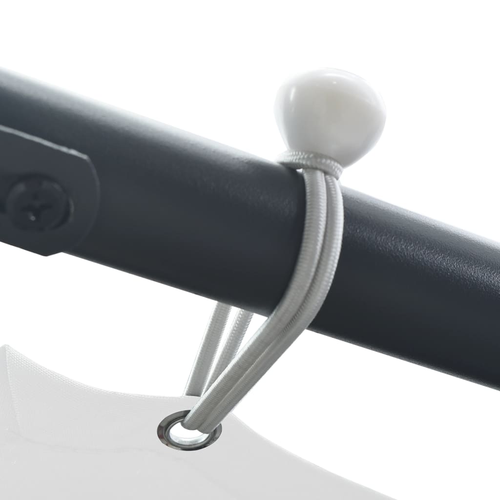 vidaXL Κιόσκι Λευκό 3 x 3 x 2,6 μ. 180 γρ./μ²