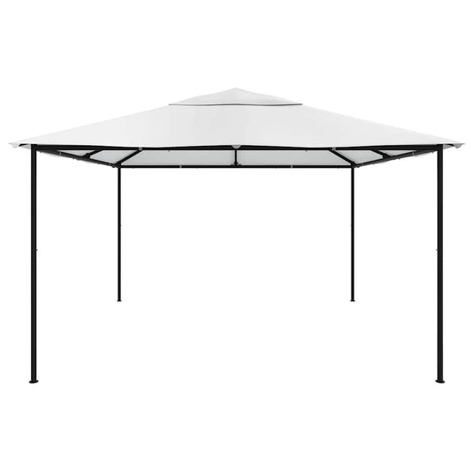 vidaXL Κιόσκι Λευκό 4 x 4 x 3 μ. 180 γρ./μ²