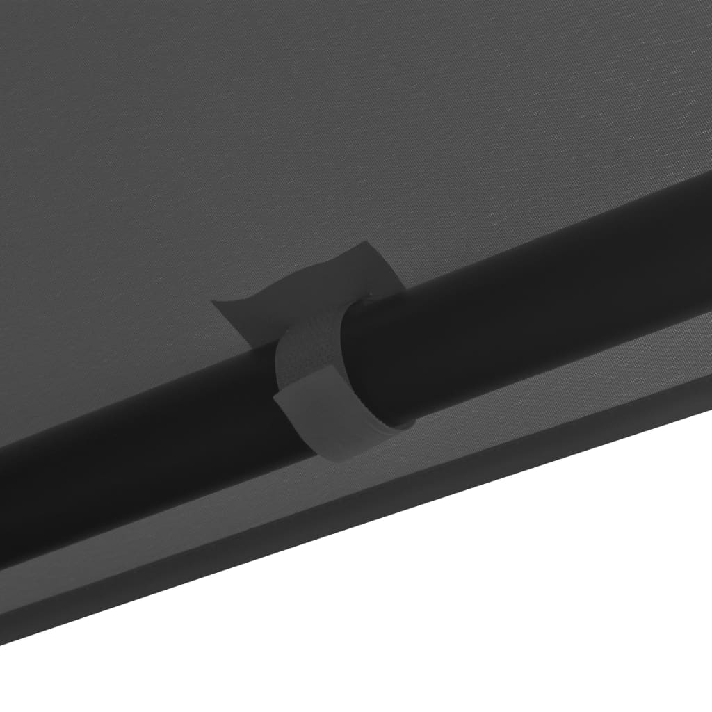 vidaXL Κιόσκι Ανθρακί 3 x 3 μ. από Ύφασμα και Ατσάλι 180 γρ./μ²