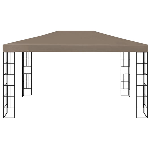 vidaXL Κιόσκι Taupe 4 x 3 μ.