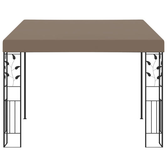 vidaXL Κιόσκι Επιτοίχιο Taupe 3 x 3 x 2,5 μ.
