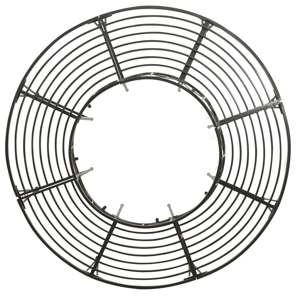 vidaXL Παγκάκι Δέντρου 160 εκ. Ατσάλινο