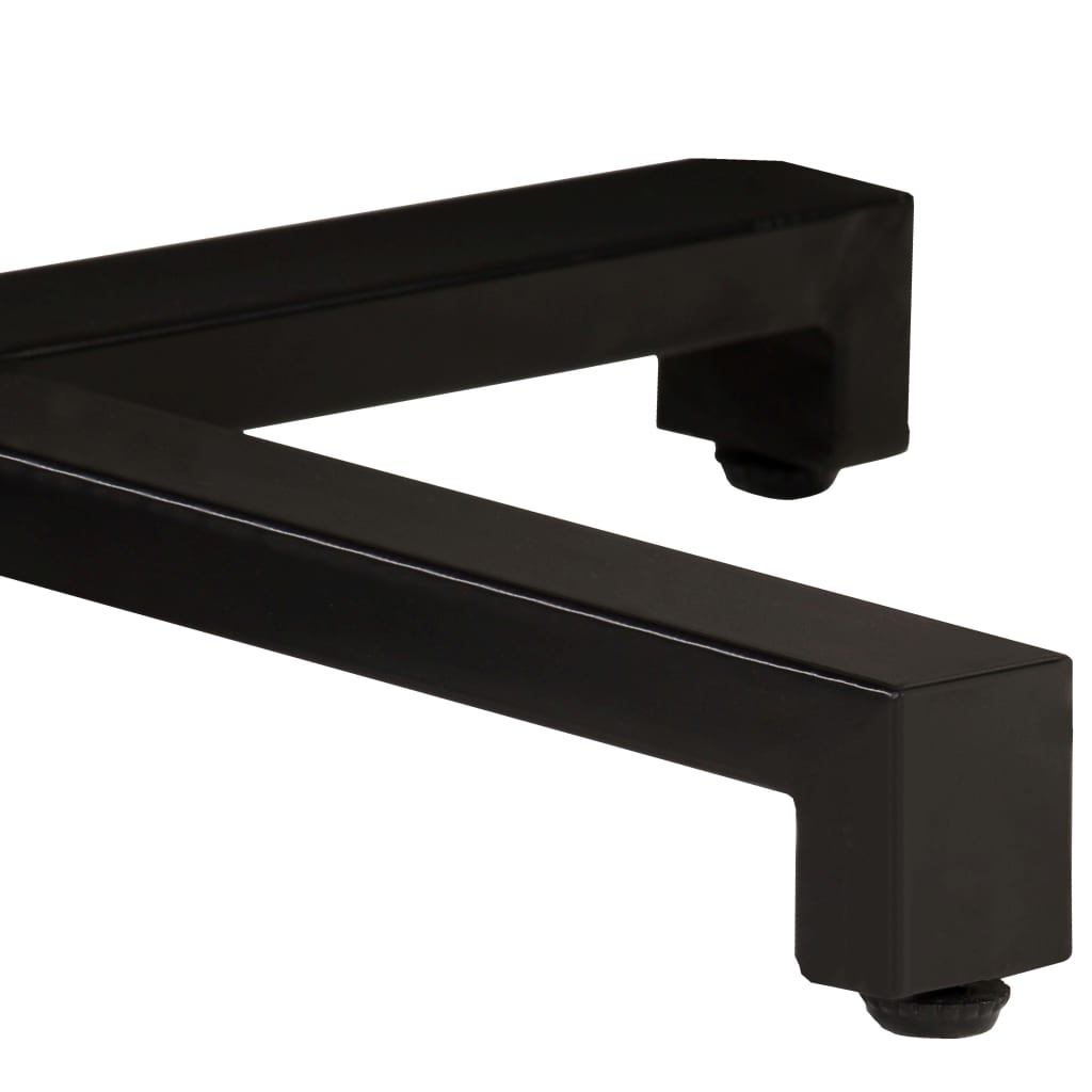 vidaXL Τραπέζι Bistro Στρογγυλό Ø80 x 75 εκ. από Μασίφ Ξύλο Ακακίας