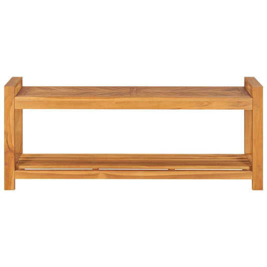 vidaXL Παγκάκι 120 εκ. από Μασίφ Ξύλο Teak