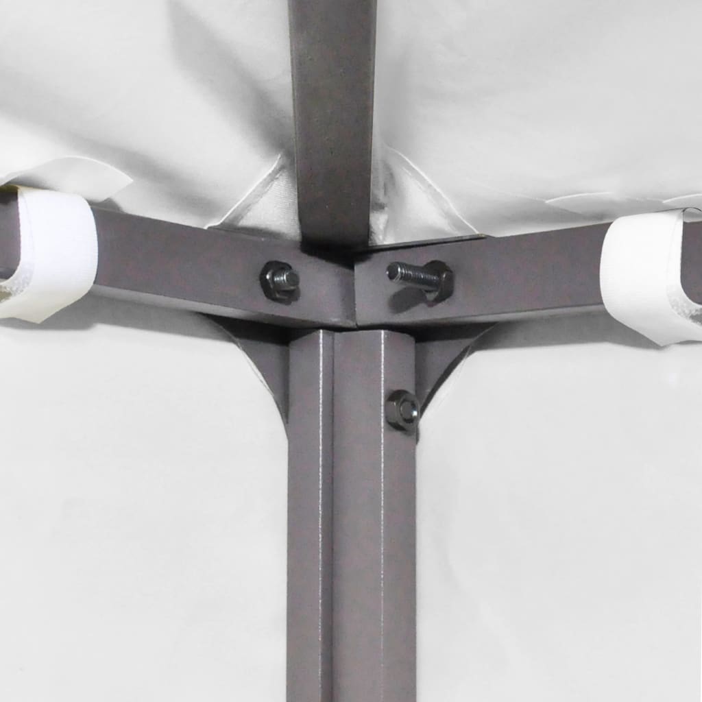 vidaXL Κάλυμμα για Κιόσκι 2 Επιπέδων Λευκό 3 x 3 μ. 310 γρ./μ²