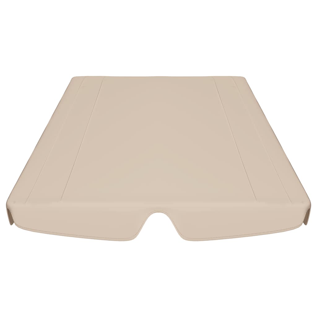vidaXL Πανί Ανταλλακτικό για Κούνια Κήπου Μπεζ 188/168 x 145/110 εκ.