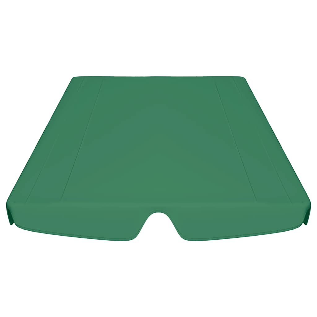 vidaXL Πανί Ανταλλακτικό για Κούνια Κήπου Πράσινο 188/168 x 145/110εκ.