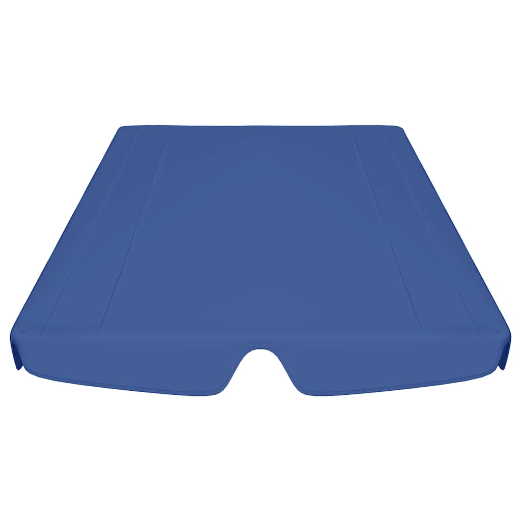 vidaXL Πανί Ανταλλακτικό για Κούνια Κήπου Μπλε 188/168 x 145/110 εκ.