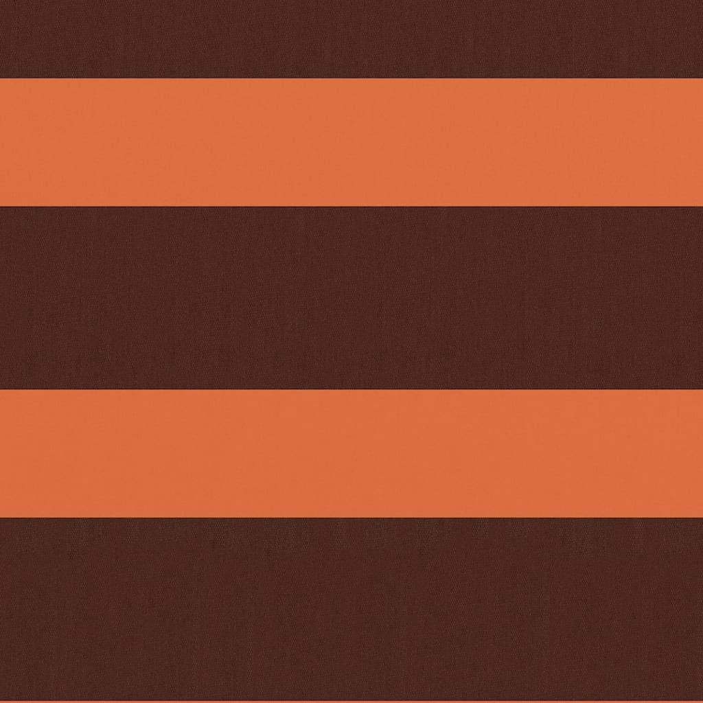 vidaXL Διαχωριστικό Βεράντας Πορτοκαλί/Καφέ 75 x 300 εκ. Ύφασμα Oxford