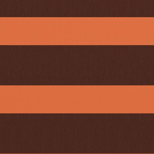 vidaXL Διαχωριστικό Βεράντας Πορτοκαλί/Καφέ 75 x 400 εκ. Ύφασμα Oxford