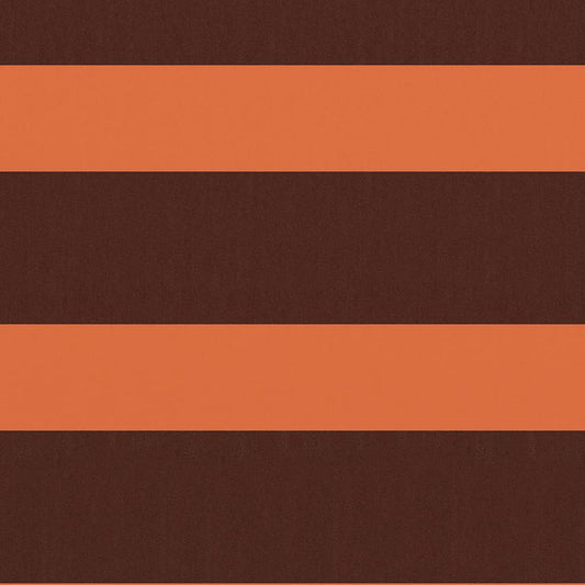 vidaXL Διαχωριστικό Βεράντας Πορτοκαλί/Καφέ 75 x 500 εκ. Ύφασμα Oxford