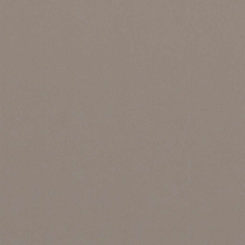 vidaXL Διαχωριστικό Βεράντας Taupe 75 x 600 εκ. Ύφασμα Oxford