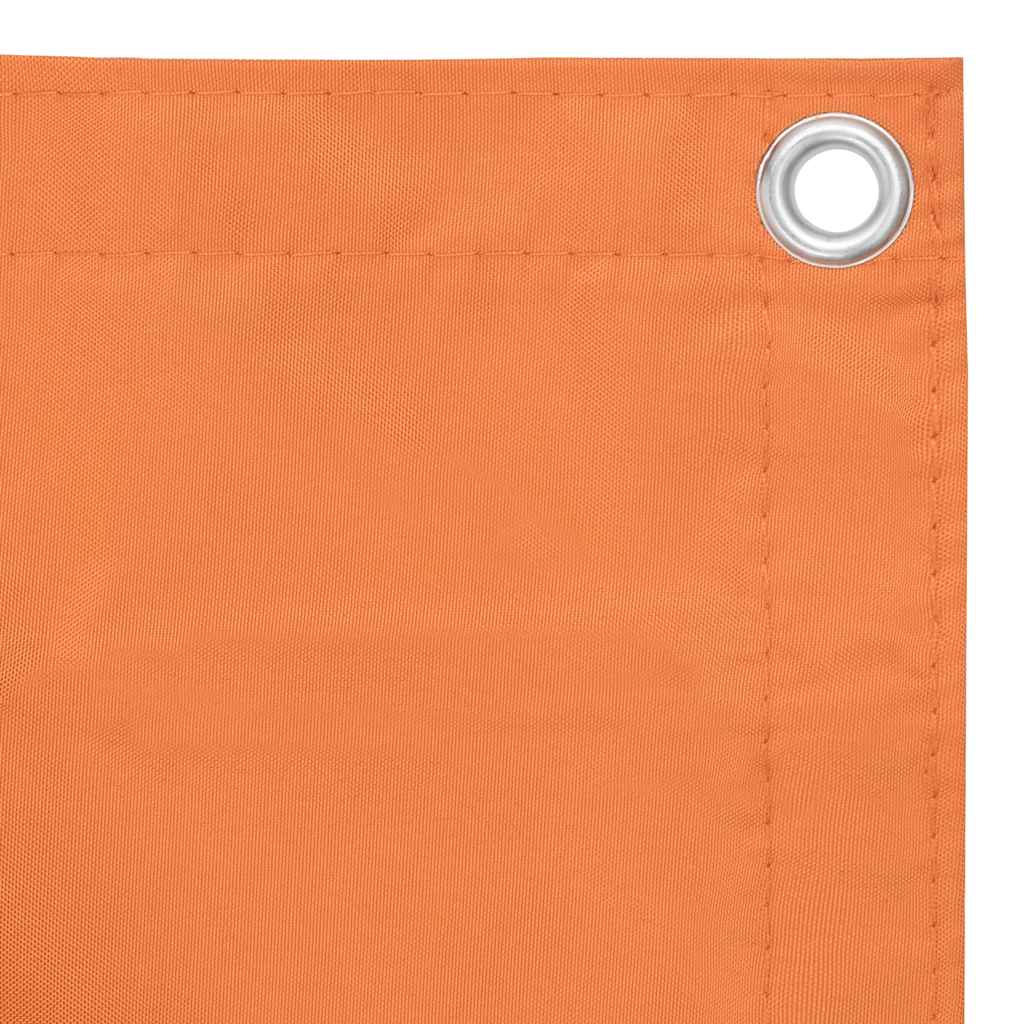 vidaXL Διαχωριστικό Βεράντας Πορτοκαλί 75 x 300 εκ. Ύφασμα Oxford