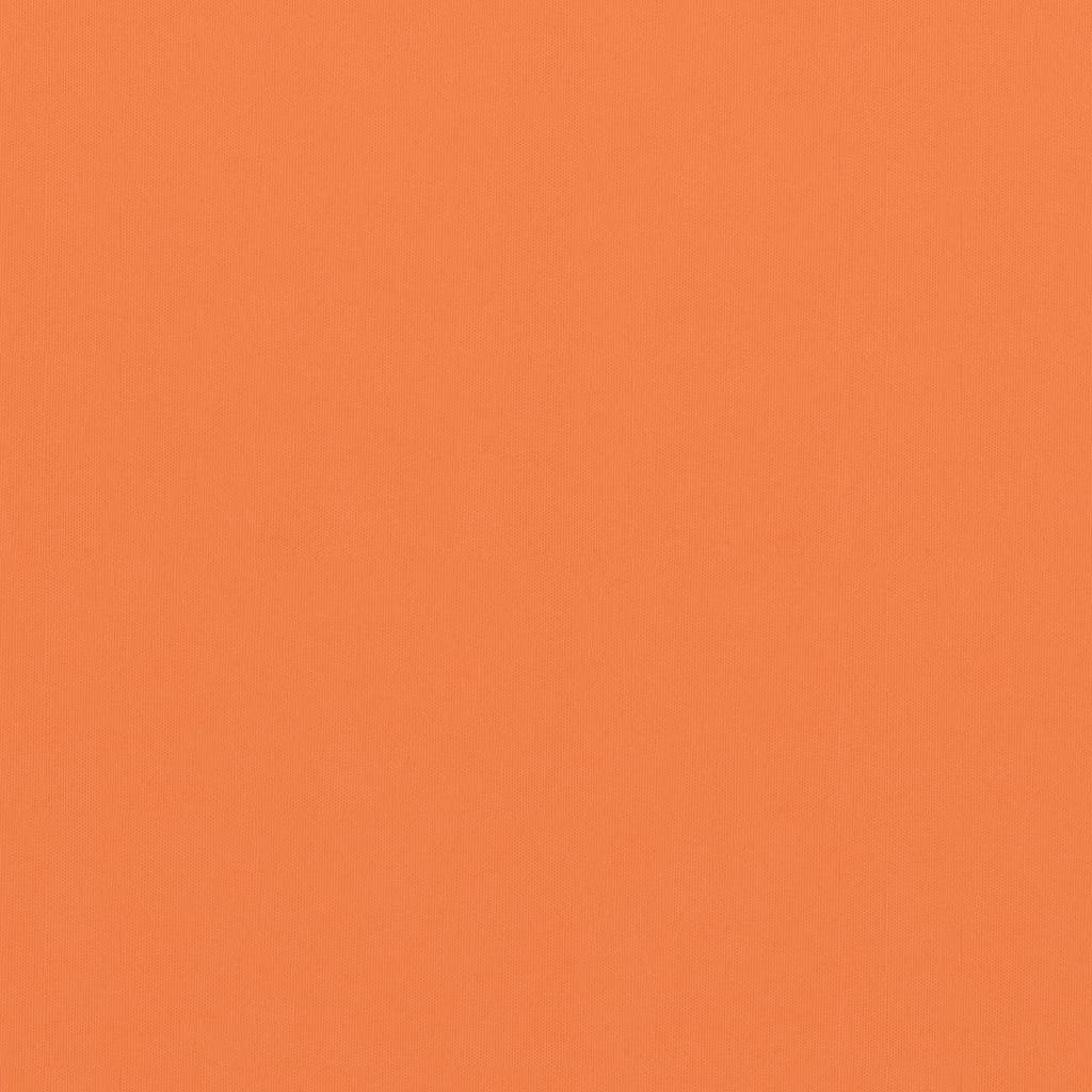 vidaXL Διαχωριστικό Βεράντας Πορτοκαλί 120 x 500 εκ. Ύφασμα Oxford