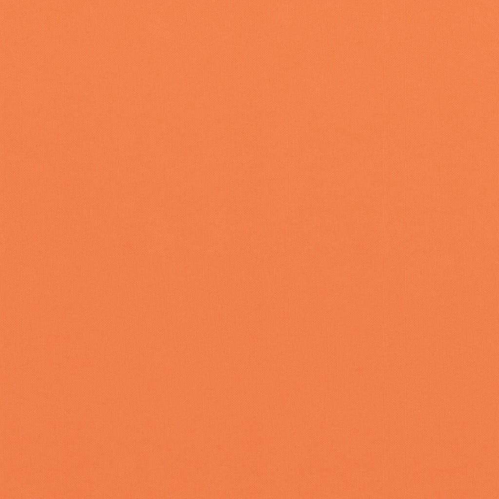 vidaXL Διαχωριστικό Βεράντας Πορτοκαλί 120 x 600 εκ. Ύφασμα Oxford