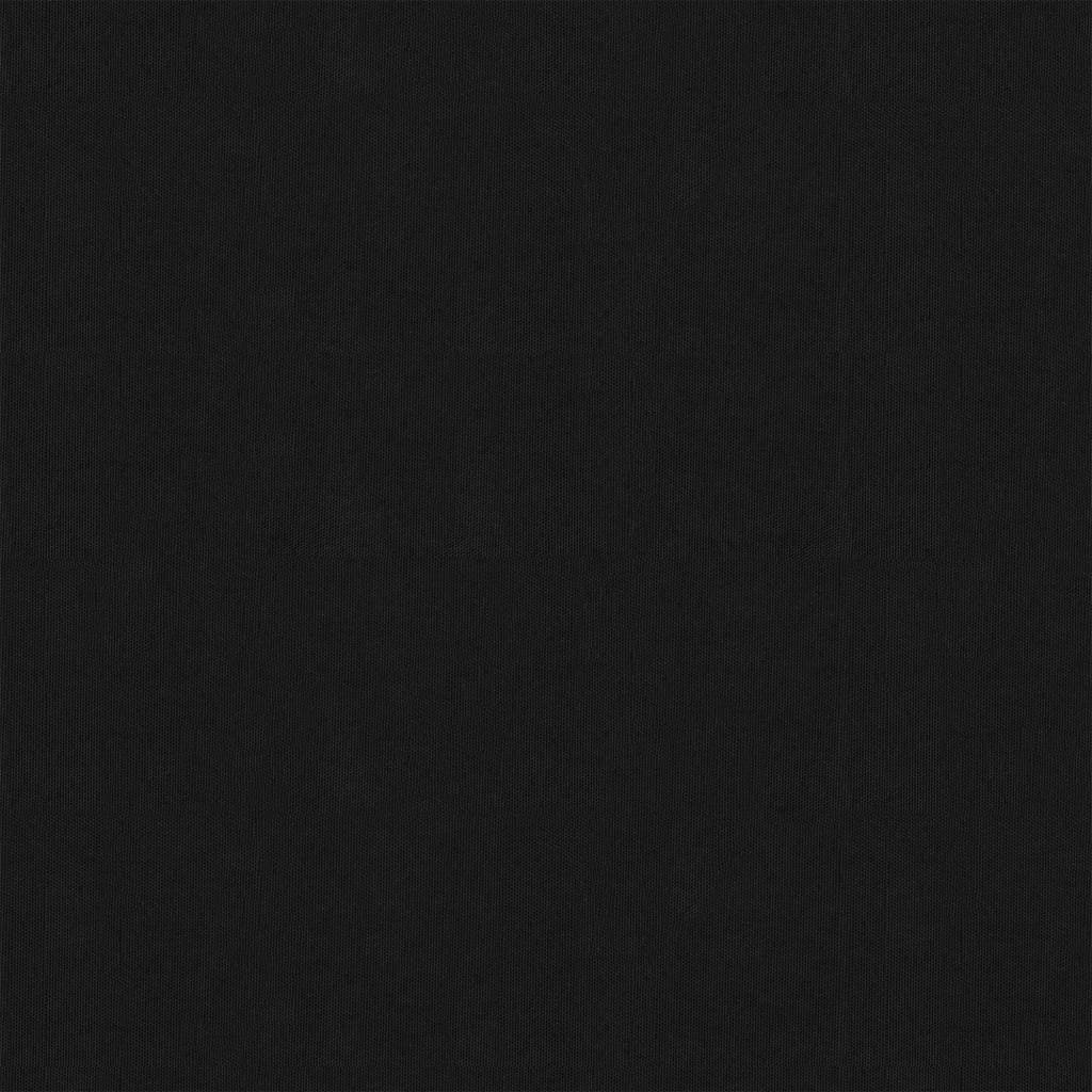 vidaXL Διαχωριστικό Βεράντας Μαύρο 120 x 600 εκ. Ύφασμα Oxford