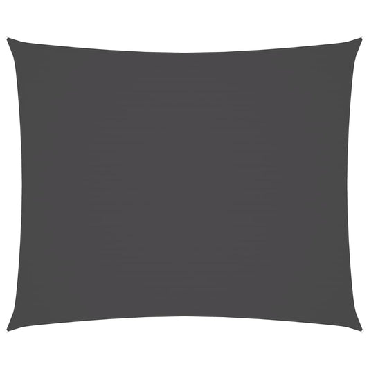 vidaXL Πανί Σκίασης Ορθογώνιο Ανθρακί 2 x 3 μ. από Ύφασμα Oxford