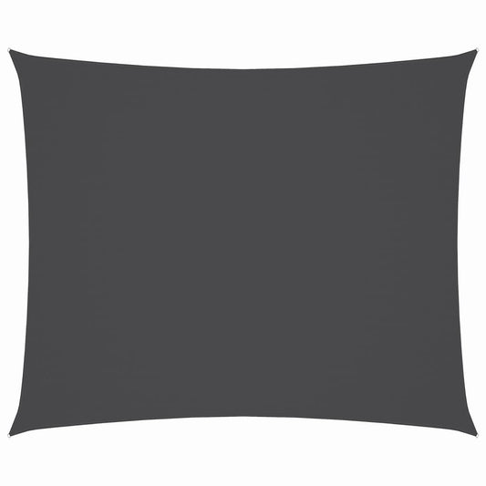 vidaXL Πανί Σκίασης Ορθογώνιο Ανθρακί 3 x 4 μ. από Ύφασμα Oxford