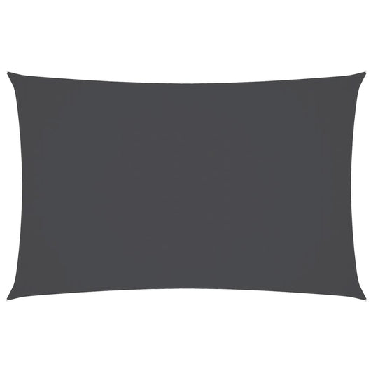 vidaXL Πανί Σκίασης Ορθογώνιο Ανθρακί 3 x 6 μ. από Ύφασμα Oxford