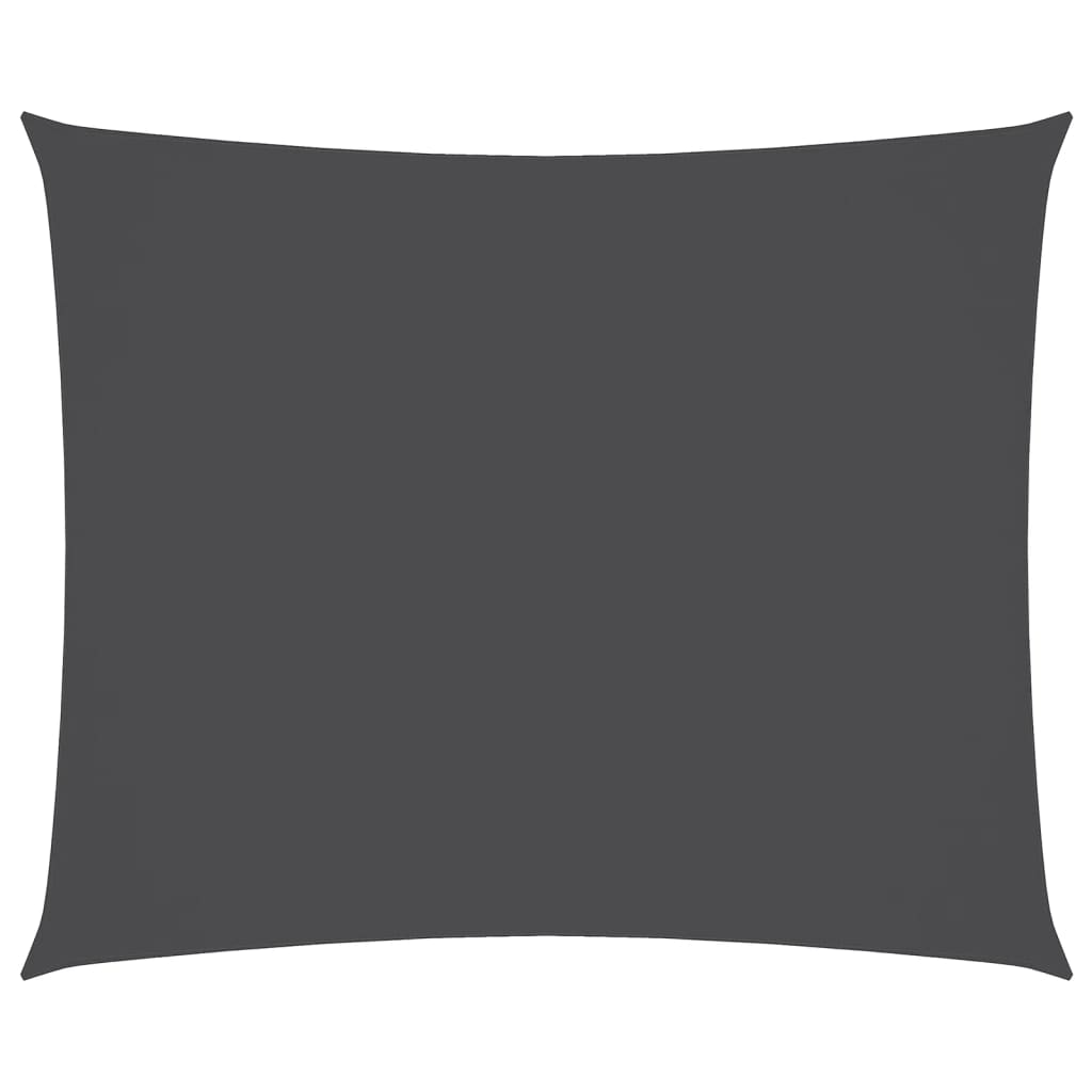 vidaXL Πανί Σκίασης Ορθογώνιο Ανθρακί 4 x 5 μ. από Ύφασμα Oxford