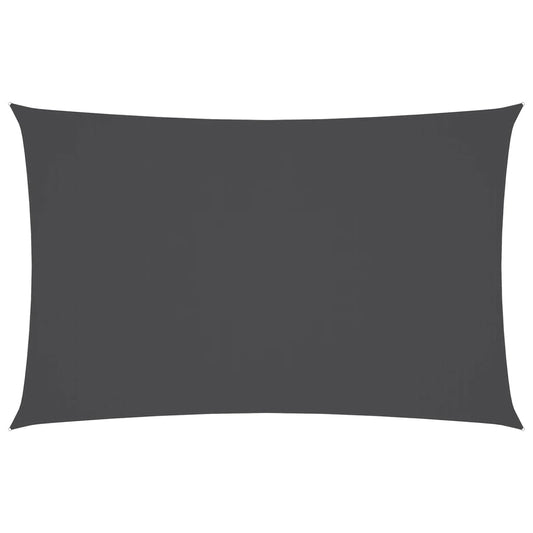 vidaXL Πανί Σκίασης Ορθογώνιο Ανθρακί 5 x 8 μ. από Ύφασμα Oxford