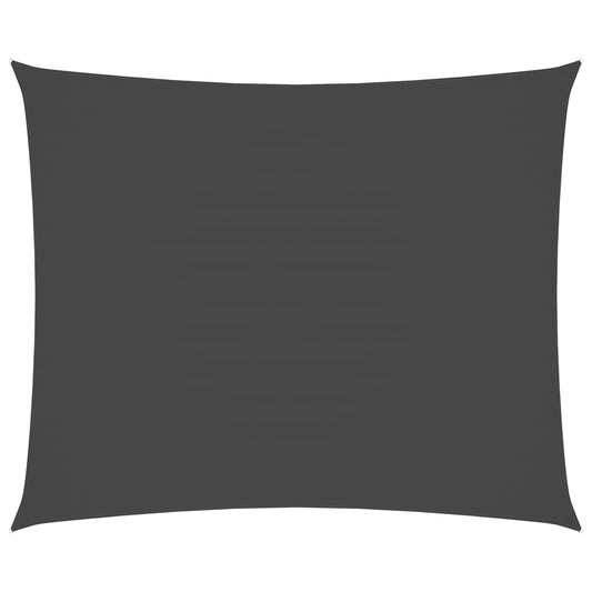 vidaXL Πανί Σκίασης Ορθογώνιο Ανθρακί 6 x 7 μ. από Ύφασμα Oxford