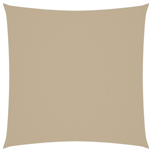 vidaXL Πανί Σκίασης Τετράγωνο Μπεζ 7 x 7 μ. από Ύφασμα Oxford