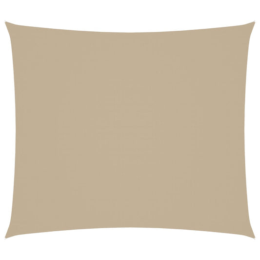 vidaXL Πανί Σκίασης Ορθογώνιο Μπεζ 2,5 x 3 μ. από Ύφασμα Oxford