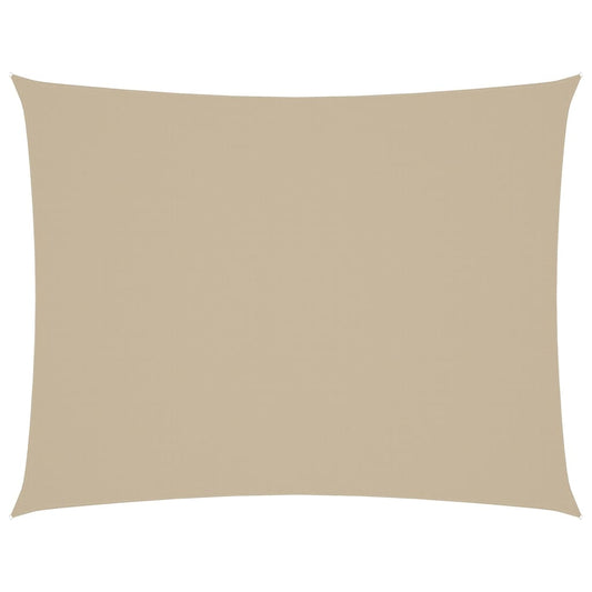 vidaXL Πανί Σκίασης Ορθογώνιο Μπεζ 3 x 4,5 μ. από Ύφασμα Oxford