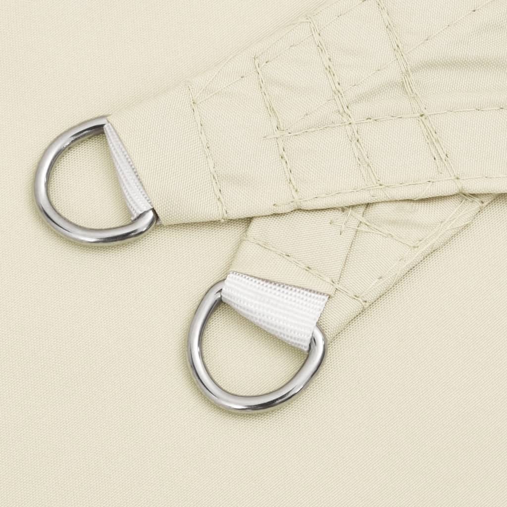 vidaXL Πανί Σκίασης Τετράγωνο Κρεμ 3 x 3 μ. από Ύφασμα Oxford