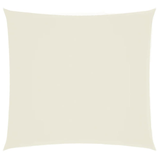 vidaXL Πανί Σκίασης Τετράγωνο Κρεμ 4 x 4 μ. από Ύφασμα Oxford