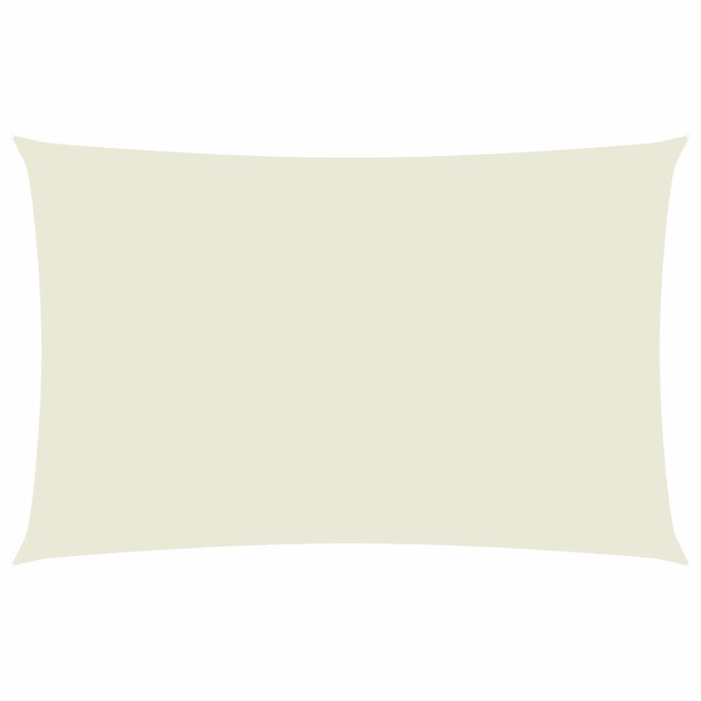 vidaXL Πανί Σκίασης Ορθογώνιο Κρεμ 2 x 5 μ. από Ύφασμα Oxford