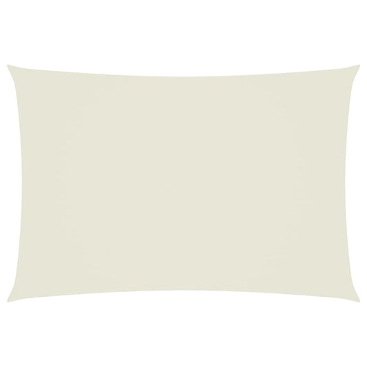 vidaXL Πανί Σκίασης Ορθογώνιο Κρεμ 2,5 x 4,5 μ. από Ύφασμα Oxford