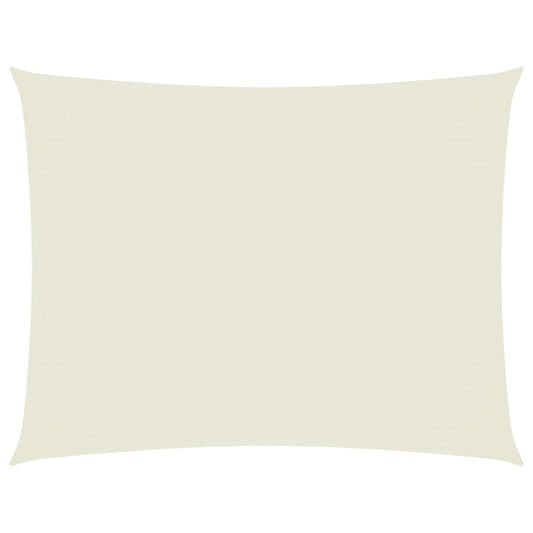 vidaXL Πανί Σκίασης Ορθογώνιο Κρεμ 3 x 4 μ. από Ύφασμα Oxford