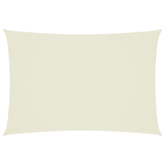 vidaXL Πανί Σκίασης Ορθογώνιο Κρεμ 3 x 5 μ. από Ύφασμα Oxford