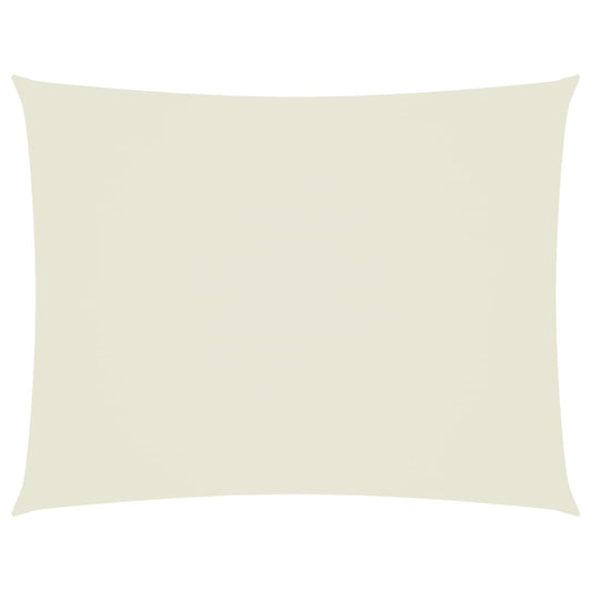 vidaXL Πανί Σκίασης Ορθογώνιο Κρεμ 5 x 7 μ. από Ύφασμα Oxford