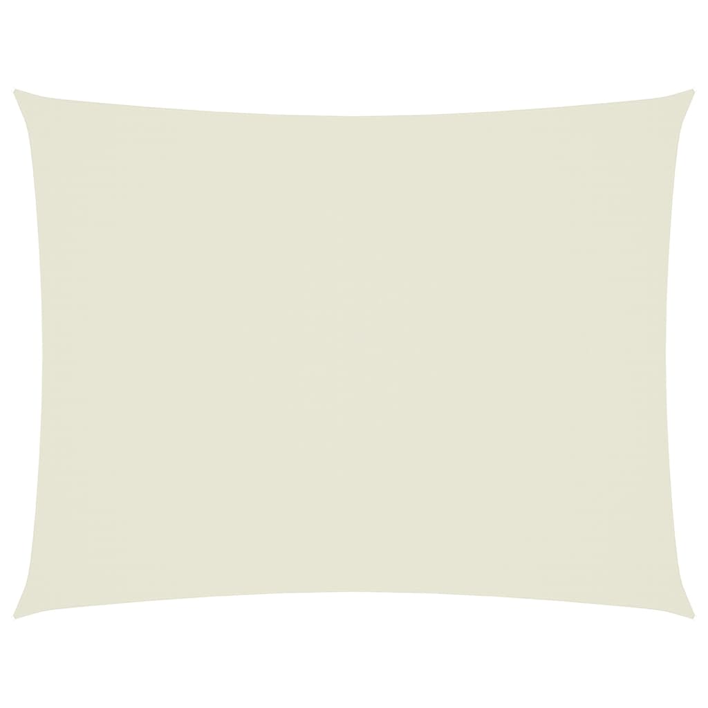 vidaXL Πανί Σκίασης Ορθογώνιο Κρεμ 6 x 8 μ. από Ύφασμα Oxford