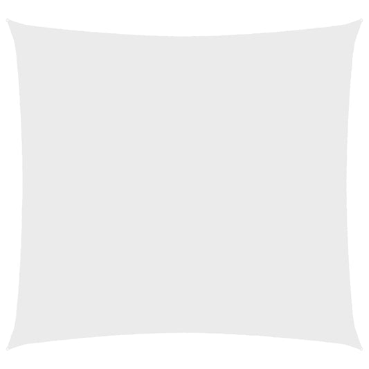 vidaXL Πανί Σκίασης Τετράγωνο Λευκό 2,5 x 2,5 μ. από Ύφασμα Oxford