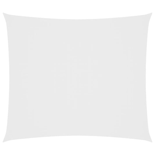 vidaXL Πανί Σκίασης Ορθογώνιο Λευκό 2 x 2,5 μ. από Ύφασμα Oxford