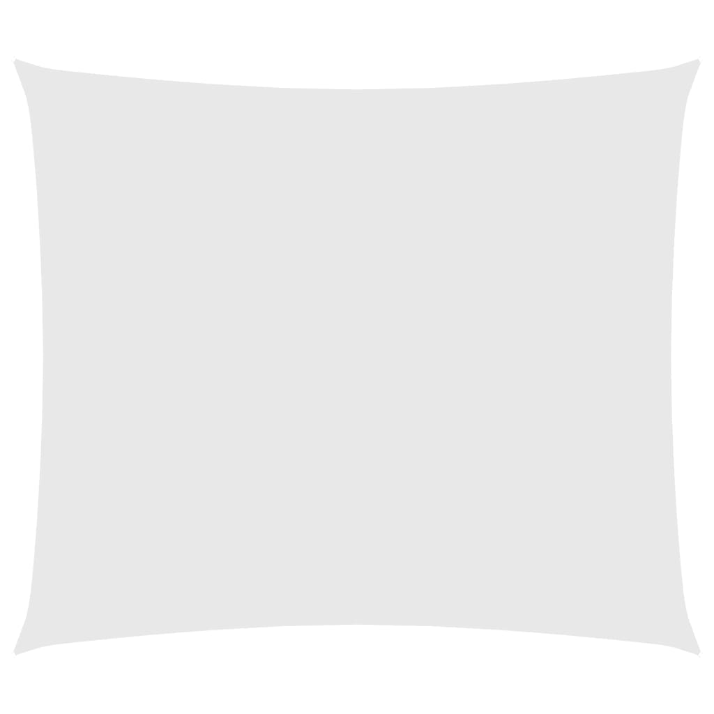 vidaXL Πανί Σκίασης Ορθογώνιο Λευκό 2,5 x 3 μ. από Ύφασμα Oxford