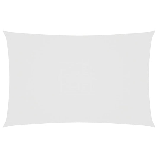 vidaXL Πανί Σκίασης Ορθογώνιο Λευκό 5 x 8 μ. από Ύφασμα Oxford