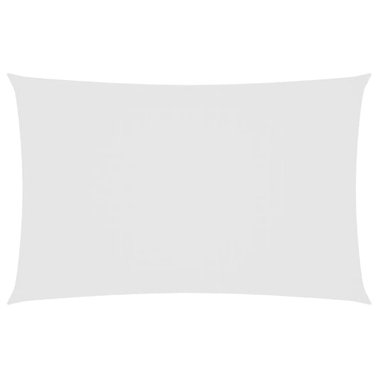 vidaXL Πανί Σκίασης Ορθογώνιο Λευκό 6 x 8 μ. από Ύφασμα Oxford
