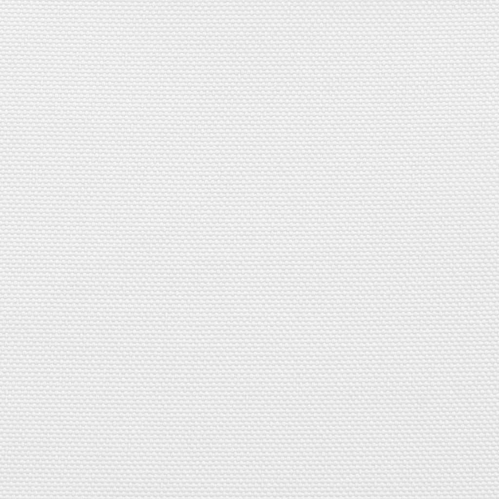 vidaXL Πανί Σκίασης Τρίγωνο Λευκό 5 x 7 x 7 μ. από Ύφασμα Oxford