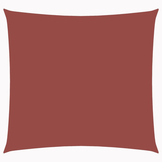 vidaXL Πανί Σκίασης Τετράγωνο Τερακότα 2,5 x 2,5 μ. από Ύφασμα Oxford