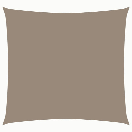 vidaXL Πανί Σκίασης Τετράγωνο Taupe 2,5 x 2,5 μ. από Ύφασμα Oxford