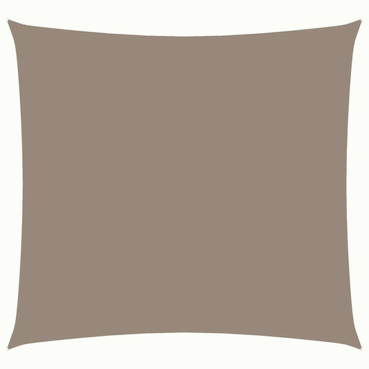 vidaXL Πανί Σκίασης Τετράγωνο Taupe 3,6 x 3,6 μ. από Ύφασμα Oxford