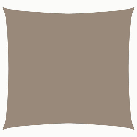 vidaXL Πανί Σκίασης Τετράγωνο Taupe 5 x 5 μ. από Ύφασμα Oxford