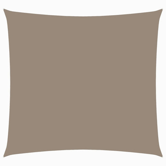 vidaXL Πανί Σκίασης Τετράγωνο Taupe 6 x 6 μ. από Ύφασμα Oxford