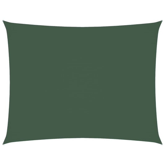 vidaXL Πανί Σκίασης Ορθογώνιο Σκ. Πράσινο 2 x 3,5 μ. από Ύφασμα Oxford